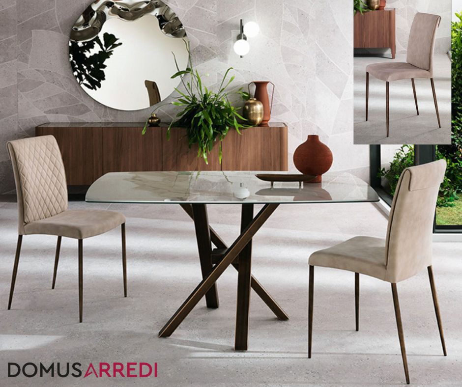 Riflessi presenta la sedia Isabel Flex e il tavolo Shangai Square